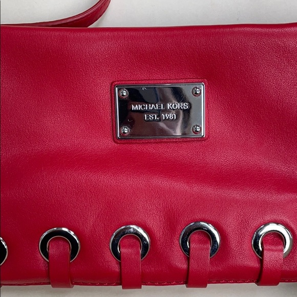 Red Michael Kors Handbag - Picture 2 of 5